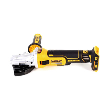 Amoladora angular a batería DeWalt DCG 405 FD2 18 V 125 mm sin escobillas + 2x baterías 2,0 Ah + cargador