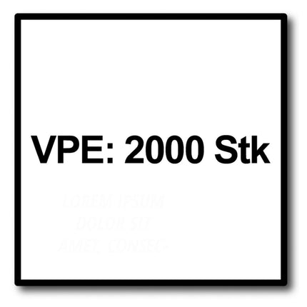 SPAX GIX-A Schnellbauschrauben 3,9 x 25 mm 2000 Stk ( 2x 1091170390256 ) Vollgewinde Trompetenkopf Kreuzschlitz H2 Nadelspitze Phosphatiert