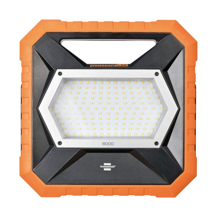 Brennenstuhl professionalLINE Set 2x X 8000 M Foco LED móvil 8300 lúmenes (2x 9171330801) IP54 80 Watt