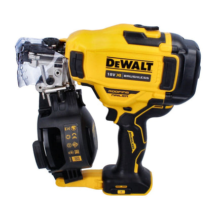 Clavadora a batería DeWalt DCN 45 RNNT, clavadora en bobina 18 V 19 - 44 mm sin escobillas + 1x batería 5,0 Ah + TSTAK - sin cargador