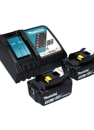 Makita DRV 250 RFJ Outil de pose de rivets aveugles sans fil 18 V 20 kN brushless + 2x Batteries 3.0 Ah + Chargeur + Makpac