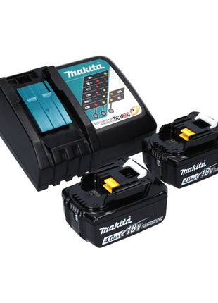 Makita DRV 250 RMJ Pose de rivets aveugles sur batterie 18 V 20 kN brushless + 2x Batteries 4.0 Ah + Chargeur + Makpac