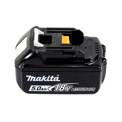 Makita DRV 250 T1J Akku Blindnietsetzgerät 18 V 20 kN Brushless + 1x Akku 5,0 Ah + Makpac - ohne Ladegerät