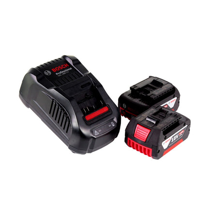 Sierra circular a batería Bosch GKS 18 V-57 Professional 18 V 165 mm + 2x baterías 4,0 Ah + cargador