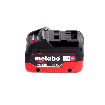 Metabo AHS 18-65 V cordless hedge trimmer 18 V 63 cm + 1x battery 8.0 Ah - without charger
