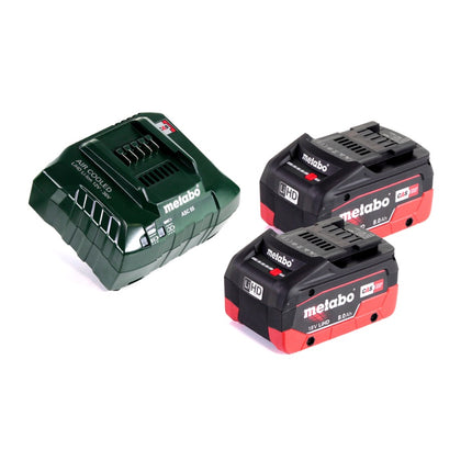 Metabo AHS 18-65 V cordless hedge trimmer 18 V 63 cm + 2x battery 8.0 Ah + charger