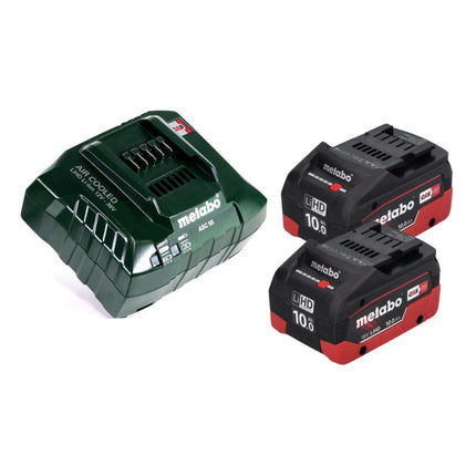 Metabo AHS 18-65 V cordless hedge trimmer 18 V 63 cm + 2x battery 10.0 Ah + charger