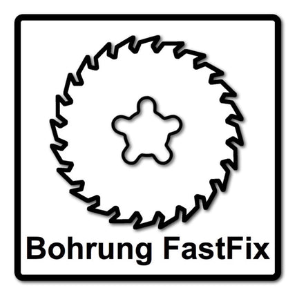 Juego especial de hojas de sierra circular Festool TF58 2x 190 x 2,6 mm 190 mm (2x 492051) 58 dientes