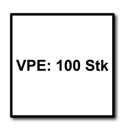 HECO MULTI MONTI plus MS Screw Anchor 7.5x40mm, Concrete Screw, Round and Flat Head, T-Drive, Blue Zinc Plated, A2K, 100 pcs. (49854)