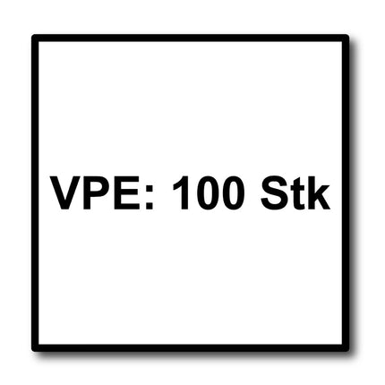 Vis d'ancrage HECO MULTI MONTI plus SS 10,0 x 60 mm 100 pièces (4x 48439) vis à béton à tête hexagonale avec rondelle pressée revêtement HP
