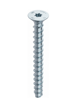 HECO MULTI MONTI plus F Screw Anchor, 6.0 x 40mm, Concrete screw, Countersunk head, Blue zinc-plated, A2K, 400 pcs. (4x 49860)