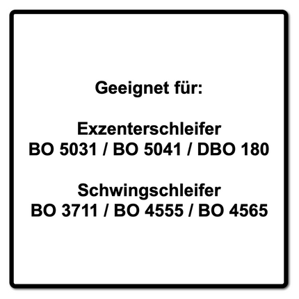 Makita Sac à poussière en papier - 5 pièces (194746-9) pour ponceuse excentrique BO 5031 / BO 5041 / DBO 180 et ponceuse orbitale BO 3711 / BO 4555 / BO 4565