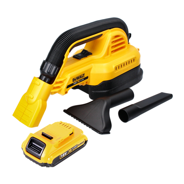 DeWalt DCV 517 cordless hand hoover 18 V 1.9 L + 1x rechargeable battery 2.0 Ah - without charger