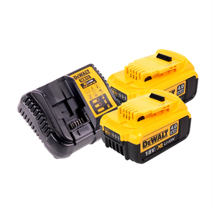DeWalt DCV 517 M2 cordless handheld hoover 18 V 1.9 L + 2x rechargeable battery 4.0 Ah + charger