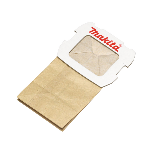 Papierowy worek na pył Makita 10 szt. ( 2x 194746-9 ) do szlifierki oscylacyjnej BO 5031 / BO 5041 / DBO 180 i szlifierki oscylacyjnej BO 3711 / BO 4555 / BO 4565