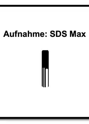 Makita Scalpello piatto 25 x 400 mm SDS Max - 1 pz. ( D-34213-10 )