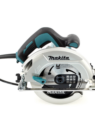 Makita HS 7601 J Hand-held circular saw 190 mm 1200 W + saw blade + 2x screw clamp + Makpac