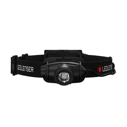 Ledlenser H5 Core LED Lampada frontale 500 lm, IP67, nera ( 502121 ) + 1x Batteria + 1x Cavo di alimentazione