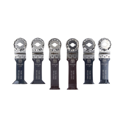 FEIN Best Of E-Cut Starlock Max Wood & Metal Sägeblatt ( 35222967050 ) + Profi Set Starlock Max Fugensanierung Sägeblatt ( 35222967130 )