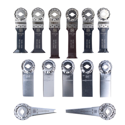 FEIN Best Of E-Cut Starlock Max Wood & Metal Sägeblatt ( 35222967050 ) + Profi Set Starlock Max Fugensanierung Sägeblatt ( 35222967130 )