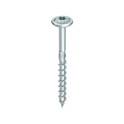 HECO TOPIX plus Profi Holzbauschraube 6,0 x 180 mm 100 Stück ( 61176 ) Teilgewinde Holzschraube, Tellerkopf,  T-Drive, verzinkt blau, A3K - Toolbrothers