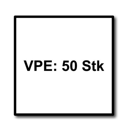 HECO TOPIX plus tornillos profesionales para construcción en madera 8,0 x 120 mm 50 piezas (61270) tornillo para madera totalmente roscado, cabeza con arandela, accionamiento en T, galvanizado azul, A3K