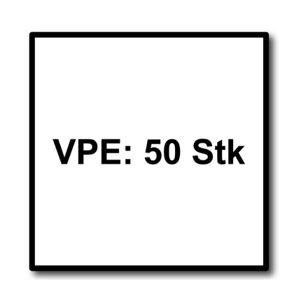 HECO TOPIX plus Viti per legno professionali 8,0 x 240 mm, 50 pz. ( 61341 ) - parzialmente filettata, testa bombata, T-Drive, zincata blu, A3K