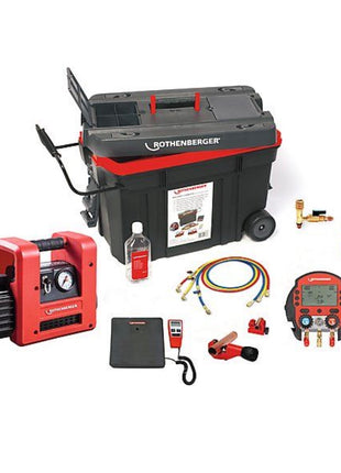 Rothenberger ROCADDY 120 R32 Digital ( 1000002561 ) Instalación, mantenimiento, reparación de sistemas de refrigeración y aire acondicionado.