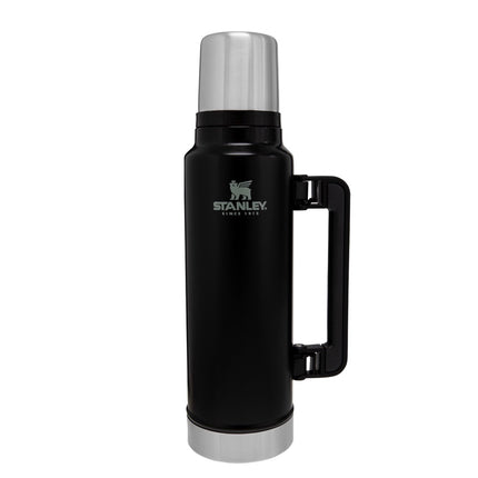 Stanley 1913 Classic Vakuum Flasche Thermoskanne 1,4 l Schwarz doppelwandige Vakuumisolierung 40 Std. heiß 35 Std. Kalt
