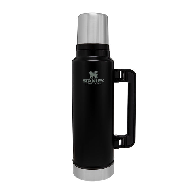 Stanley 1913 Classic Thermos 1,4 L - nero, con doppia parete, isolamento sottovuoto (40 h caldo, 35 h freddo)