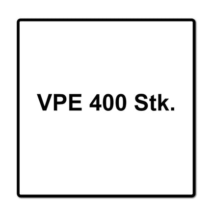 HECO TOPIX plus tornillos profesionales para construcción en madera 6,0 x 80 mm 400 piezas (4x 61094) tornillo para madera totalmente roscado, cabeza con arandela, accionamiento en T, galvanizado azul, A3K