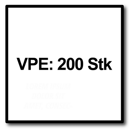 HECO TOPIX plus Vis à bois professionnelle, 6,0 x 140 mm, Filetage partiel, Tête ronde large, T-Drive, Zingué bleu, A3K, 200 pcs. (2x 61151)