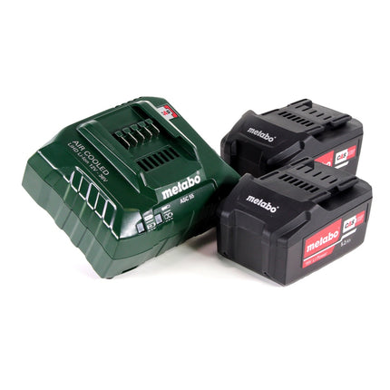 Amoladora angular a batería Metabo W 18 LTX 125 18 V 125 mm (602174650) + 2x batería 5,2 Ah + cargador + metaBOX