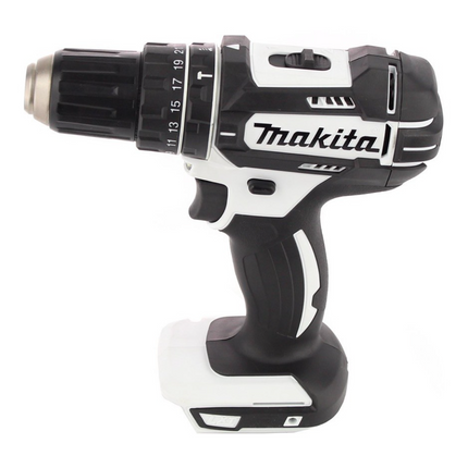 Makita DHP 482 ZW Perceuse-visseuse à percussion sans fil 18 V 62 Nm + Jeu d'embouts de 40 pièces - sans batterie, sans chargeur