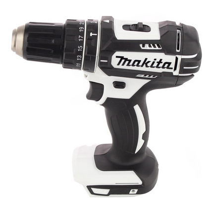 Makita DHP 482 ZW Perceuse-visseuse à percussion sans fil 18 V 62 Nm + Jeu d'embouts de 100 pièces - sans batterie, sans chargeur
