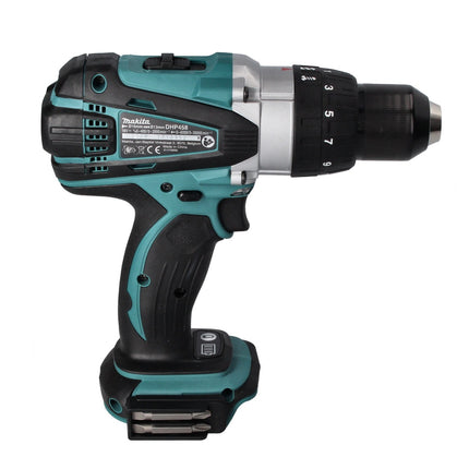 Makita DHP 458 RF1 Perceuse-visseuse à percussion sans fil 18 V 91 Nm + 1x Batterie 3,0 Ah + Chargeur