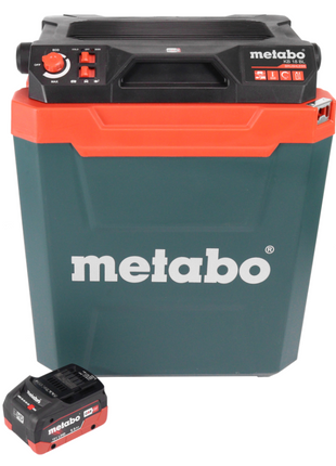 Metabo KB 18 BL cordless cooler 18 V with keep-warm function 28 l brushless + 1x rechargeable battery 5.5 Ah - without charger
