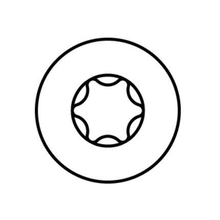 HECO MULTI MONTI plus F Screw Anchor 7,5x60mm, Concrete Screw, Countersunk Head, T-Drive, Blue Zinc Plated, A2K, 50 pcs. (48511)