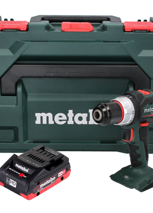 Taladro percutor a batería Metabo SB 18 LT BL 18 V 75 Nm sin escobillas + 1x batería 4,0 Ah + metaBOX - sin cargador