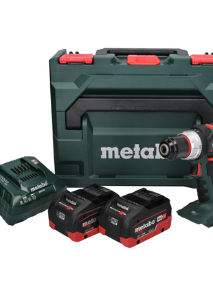 Metabo SB 18 LT BL Cordless Hammer Drill 75 Nm 18 V Brushless + 2x Batteries 5.5 Ah + Charger + MetaBOX Case
