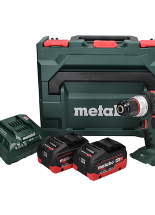 Metabo SB 18 LT BL Cordless Hammer Drill 75 Nm 18V Brushless + 2x Batteries 8.0 Ah + Charger + MetaBOX Case