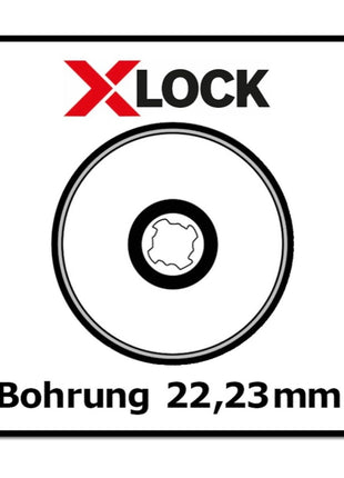 Bosch Expert X-LOCK Standard  for Metal Schruppscheibe 125 x 22,23 mm 20 Stk. ( 20x 2608619366 ) Gekröpfte Schruppscheibe - Toolbrothers