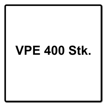 HECO MULTI MONTI plus Vis à béton SS 6,0 x 60 mm - 400 pièces (4x 48385), tête hexagonale, zinguée bleu, A2K