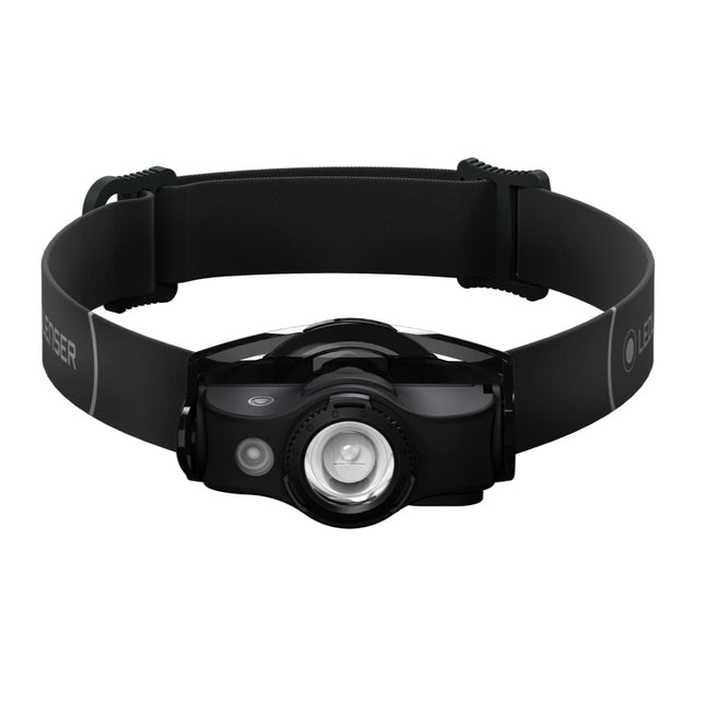 Ledlenser MH4 LED Lampada frontale 400 lm IPX4 nera ( 502151 ) + 1x Batteria + 1x Cavo di carica