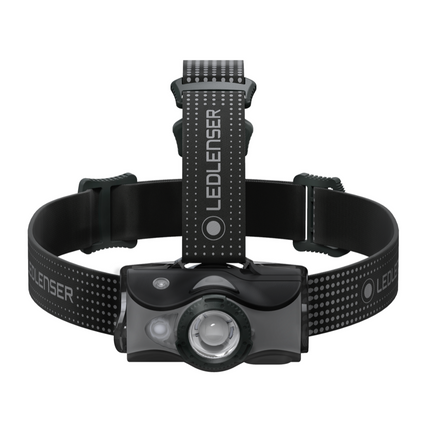 Ledlenser MH7 LED Lampada frontale 600 lm IPX4 nera / grigia ( 501599 ) + 1x Batteria + 1x Cavo di carica