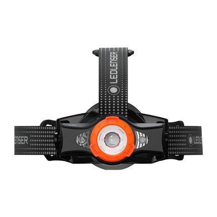 Ledlenser MH11 LED Lampada frontale 1000 lm IPX4 Nera / Arancione ( 502166 ) + 1x Batteria + 1x Cavo di carica