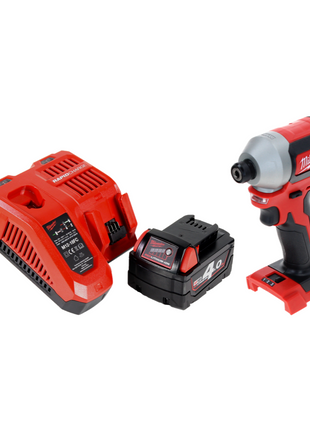 Milwaukee M18 BLID2-401FC Akku Schlagschrauber 18 V 180 Nm 1/4" Brushless + 1x Akku 4,0 Ah + Ladegerät