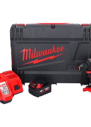 Milwaukee M18 BLPD2-401X Akku Schlagbohrschrauber 18 V 82 Nm Brushless + 1x Akku 4,0 Ah + Ladegerät + HD Box
