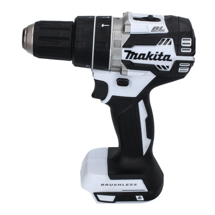 Makita DHP 484 ZJ W Akku Schlagbohrschrauber 18 V 54 Nm Brushless Weiß + Makpac - ohne Akku, ohne Ladegerät