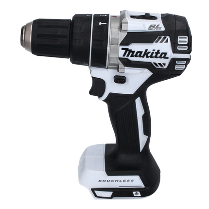 Makita DHP 484 RMJ W Akku Schlagbohrschrauber 18 V 54 Nm Brushless Weiß + 2x Akku 4,0 Ah + Ladegerät + Makpac
